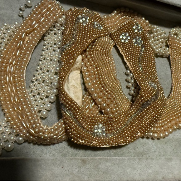 Jewelry - VTG PEARL BIB NECKLACE LOT